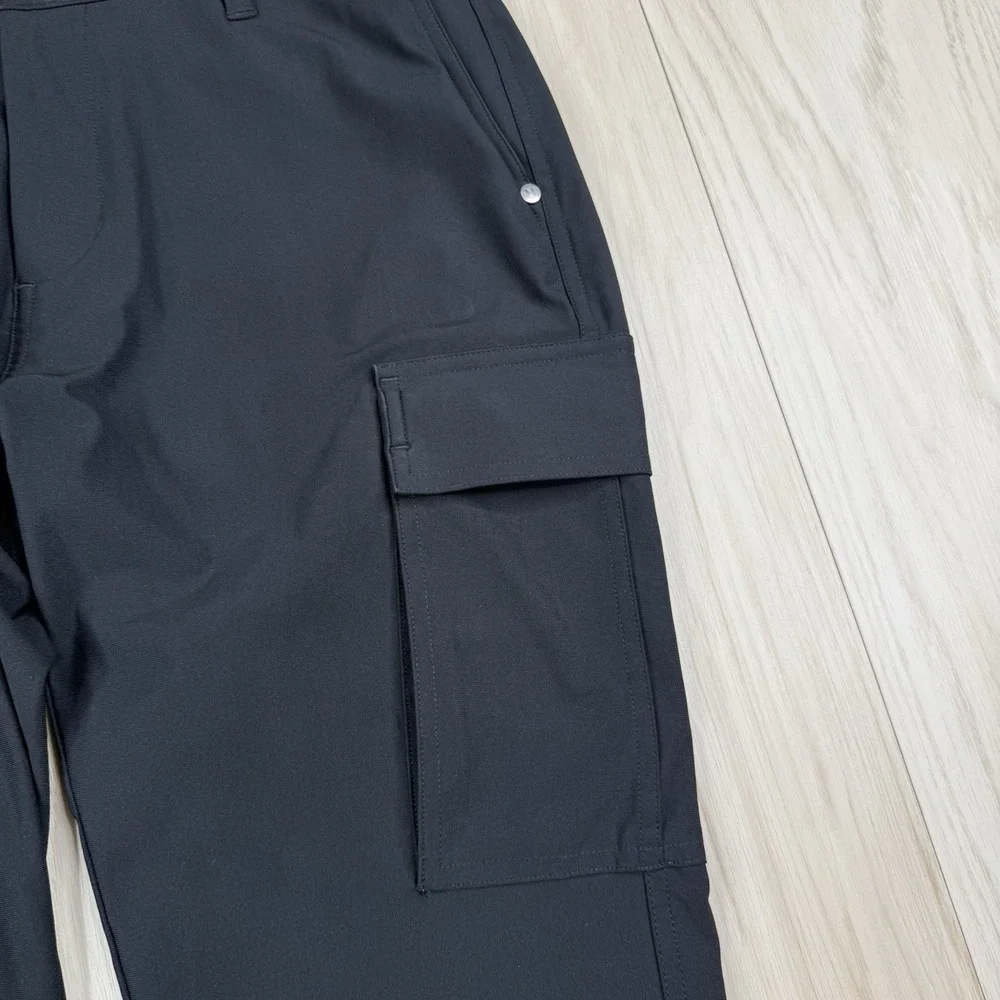 Vuori Meta Cargo Pants Mens Size S Small Jogger Tapered Leg Stretch V451 Black